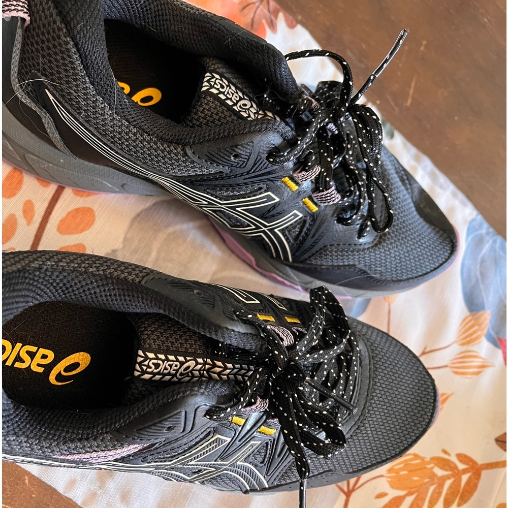 ASICS Gel-Venture Women's Shoes - Black and Gray - Picture 3 of 6